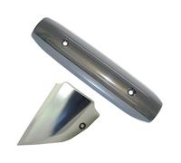 KIT 2 PROTEZIONI MARMITTA PARACALORE CROMATO per Yamaha 500 T-MAX 2012-2016