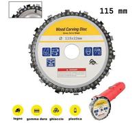 KIT 2 PZ DISCO DISCHI DA TAGLIO PER FLEX SMERIGLIATRICE DA 4.5" 115mm LEGNO etc