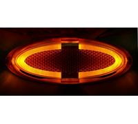 KIT 2 PZ.Luce Ingombro Side Marker Led Guida Luce 12V Arancione Camper Caravan