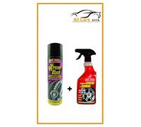 KIT 2 PZ. MAFRA PULITORE CERCHI E GOMME + MAFRA EXTREME BLACK NERO GOMME