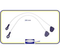 KIT 2 PZ SET 2 CAVI TIRANTE CORDA CERNIERA PORTA LAVASTOVIGLIE BEKO 285mm