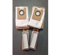 KIT 2 SACCHETTI H94 + 2 FILTRI U113 X ROBOT HOOVER ASPIRAPOLVERE HG7 HG770HU