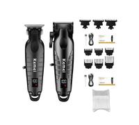 (kit 2 senza scatola) Kit tagliacapelli per uomo, rasoio elettrico, tagliacapelli, macchina da taglio