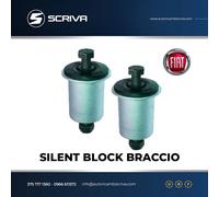 KIT 2 SILENT BLOCK BOCCOLA BRACCIO OSCILLANTE POSTERIORE PANDA 169 -4X4 DA 2003>