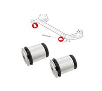 Kit 2 Silent Block Supporti Ponte Posteriore Fiat 500L 0.9 1.4 1.3 1.6 Multijet