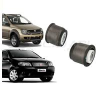 KIT 2 SILENT BLOCK SUPPORTO ASSALE POSTERIORE FIAT PUNTO IDEA PANDA 1.2 1.3