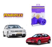 Kit 2 Silentblock Rinforzati Ponte Posteriore Powerflex VW Golf IV Audi A3 8L TT