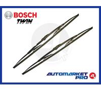KIT 2 SPAZZOLE ANTERIORI BOSCH 909 TERGICRISTALLO AUDI A4 3397001909