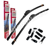 Kit 2 Spazzole Tergicristallo Anteriori HART 650+380 per Alfa Romeo Mito (955)