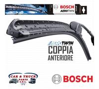 Kit 2 Spazzole tergicristallo BOSCH AEROTWIN FIAT 500 dal 07/2007 ANTERIORE