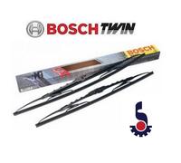 KIT 2 SPAZZOLE TERGICRISTALLO BOSCH TWIN ANTERIORI CITROEN C3 PLURIEL DAL 2003