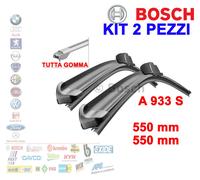 Spazzola tergicristallo BOSCH Aerotwin A933S, 550mm, Anteriore, 2 Pezzo