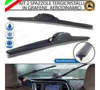KIT 2 SPAZZOLE TERGICRISTALLO PER LAND ROVER RANGE ROVER VOGUE ANTERIORI