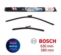 kit 2 spazzole tergicristallo tergi vetro anteriori opel corsa d corsa e bosch