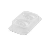 Kit 2 stampi silicone professionale Silikomart uova sorridenti