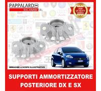 KIT 2 SUPPORTI AMMORTIZZATORE POSTERIORE DX E SX per FIAT GRANDE PUNTO ALFA MITO