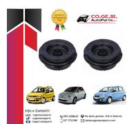 KIT 2 SUPPORTI AMMORTIZZATORI ANTERIORI PER FIAT 500 PANDA MUSA 1.2 1.3 MULTIJET