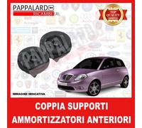 KIT 2 SUPPORTI AMMORTIZZATORI ANTERIORI PER FIAT PANDA 1.2 1.3 MULTIJET LANCIA Y