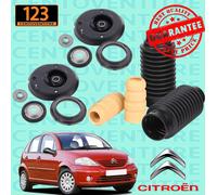 KIT 2 SUPPORTI CON CUSCINETTI E TAMPONI AMMORTIZZATORI ANTERIORI CITROEN C2 C3
