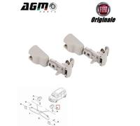 KIT 2 SUPPORTO FISSAGGIO ALETTA RIPARO SOLE ORIGINALE FIAT PANDA 312 735584736