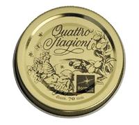 Kit 2 tappi per vaso 4 stagioni Bormioli ø 70 mm