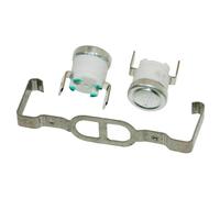 KIT 2 TERMOSTATI + STAFFA PER ASCIUGATRICE WHIRLPOOL CODICE 481225928681