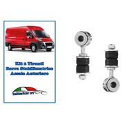 KIT 2 TIRANTI BARRA STABILIZZATRICE ANTERIORE ADATTABILI A FIAT DUCATO 08/2006->
