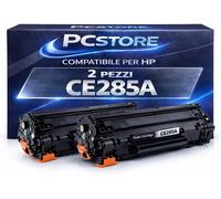 Kit 2 Toner CE285A / 85A/ 435A per HP LASERJET P1102 P1102W M1130 M1132 M1210 w