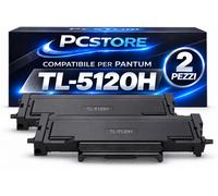 KIT 2 Toner Compatibile TL-5120H TL5120H / 5120H per Pantum BP5100 BM5100