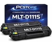 Kit 2 Toner D111S / D111 per Samsung M2022 W M2026 W M2070 W M2070W M2026W