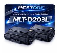 KIT 2 Toner MLT-D203L / D203L per Samsung Xpress M3320 M3370 M3820 M3870 M4020