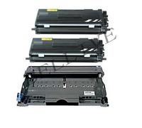 Kit 2 Toner +Tamburo Compatibile per BROTHER HL-2030 2040 2070N 2020 2050 dr2000