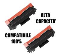 KIT 2 Toner TN-2420 A COMPABILI per Stampante Laser Brother MFC L2710DN / DW