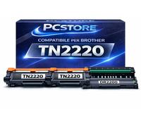 Kit 2 Toner TN2220 + Drum DR2200 Compatibile per Brother HL-2270DW MFC-7360N