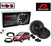 Kit 2 vie coassiale RX6.2C RENEGADE Anteriori per Fiat Panda 169 dal 2003