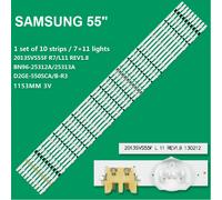 KIT 20 BARRE LED TV SAMSUNG 2013SVS55F BN96-25312A UE55F5000 /BN64-02202A 3V