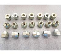 Kit 20 Bulloni Ruota Compatibili Con NISSAN MICRA CUBE LEAF JUKE PIXO NOTE PULSAR NV200 Fissaggio Ruote Gomme Cerchi In Acciaio e In Lega in Ferro Farad MADE IN ITALY