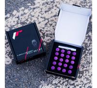 Kit 20 Bulloni Ruota Japan Racing 14x1,5 Filetto 27mm Colore Viola JR Conici