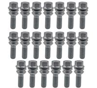 Kit 20 Bulloni ruota per Audi Q7 2006>2015 VW Amarok Sharan Touareg Transporter
