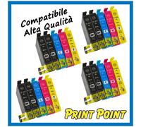 Kit 20 Cartucce Compatibili Per Epson WF2510 WF2630 WF2530 WF2660 WF2520 WF2010W