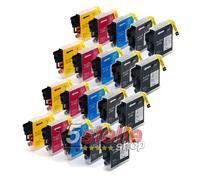 KIT 20 CARTUCCE PER BROTHER DCP-J125 J140W J315W J515W MFC-J220 J265W J410 J415W