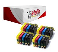 KIT 20 CARTUCCE XL PER STAMPANTE EPSON WORKFORCE WF-2520WF WF2520 WF