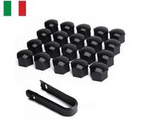 Kit 20 Copribulloni Tappi Dadi per AUDI A 1 2 3 4 5 6 7 Q 2 3 4 5 TT da 17