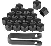 Kit 20 Copribulloni Tappi Dadi per AUDI A 1 2 3 4 5 6 7 Q 2 3 4 5 TT da 17