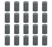 Kit 20 Copriforo Bticino L4950 Living Light Tasto Falso Polo Nero Originale