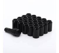 Kit 20 Dadi a Imbus Japan Racing M12x1,5 Altezza 32mm Neri Ø Testa 20mm + Chiave