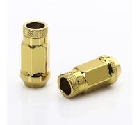 KIT 20 Dadi da corsa in acciaio forgiato Japan Racing JN1 12x1,5 ORO