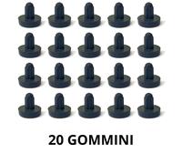 Kit 20 Gommini Antigraffio Griglia Piano Cottura Rex Electrolux Cucina