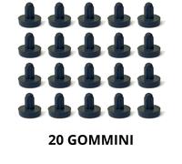 Kit 20 gommini antigraffio griglia piano cottura Rex Electrolux cucina