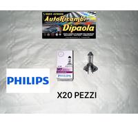 KIT 20 LAMPADE H7 ALOGENE PHILIPS 12V 55W LUCE AUTO MOTO GERMANY PROFESSIONAL